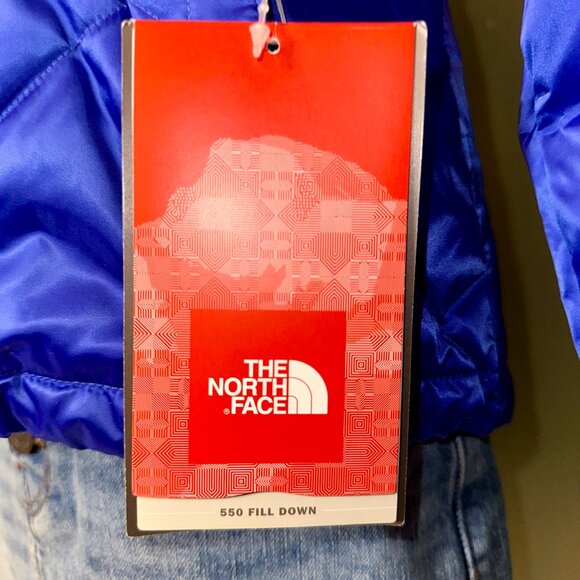 BRAND NEW - The North Face Blue Puffer Coat - Womens Small - Picture 3 of 5
